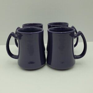 RFSJ Purple Mugs 20 Ounce Eggplant Coffee Mugs